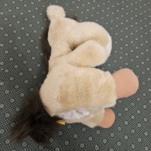 VTG 1995 Happiness Express HORSE DONKEY Hand Puppet Plush 14" - Picture 7 of 10